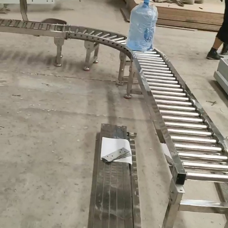无动力滚筒输送线